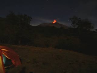 Observation du Fuego depuis le flanc ouest