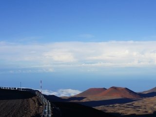Observation du lever de soleil au Mauna Kea