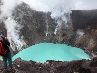 Ascension du volcan Gorely